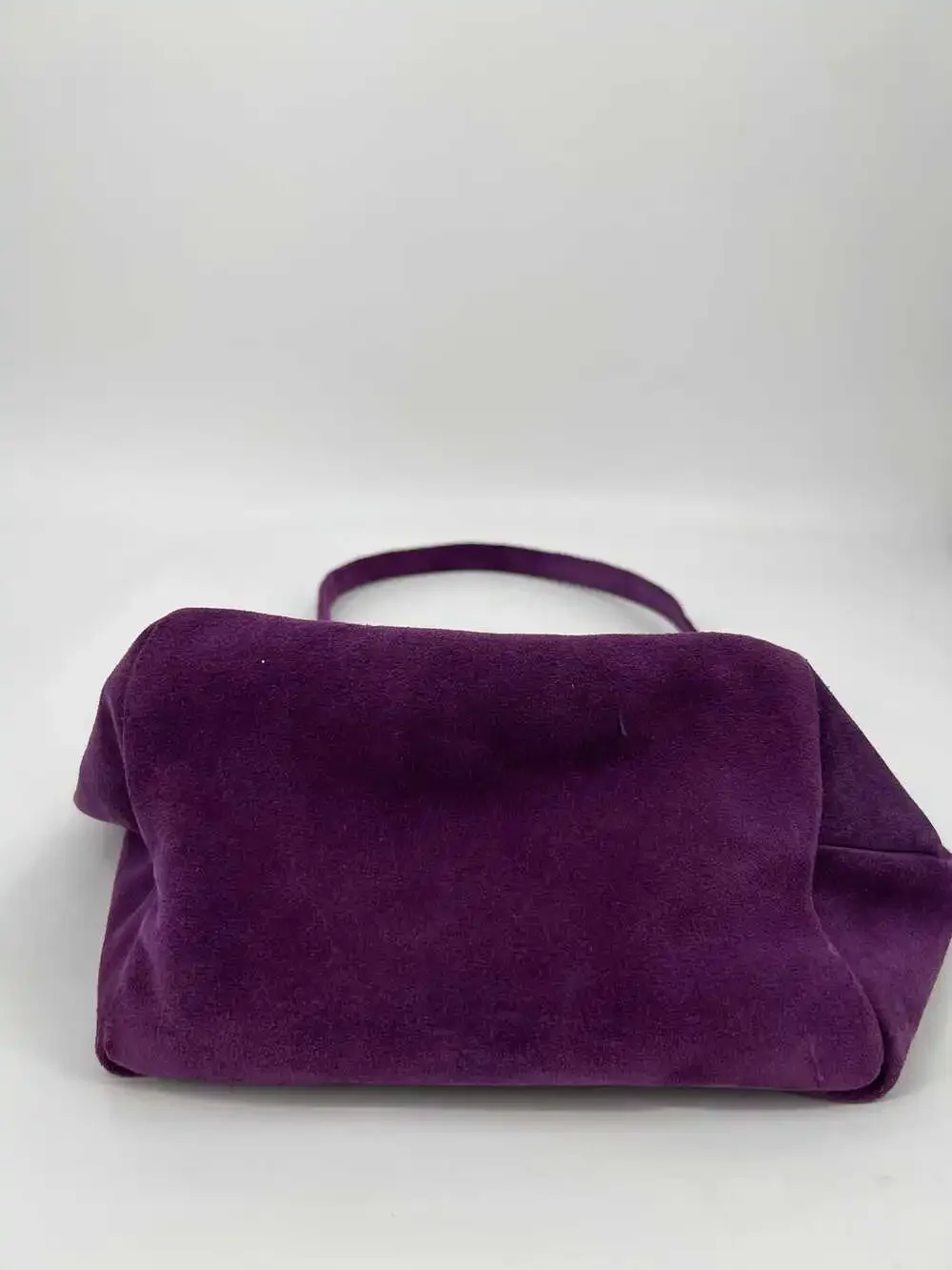 Brand Purple Suede Tote | OS Regular | Suede Tote Bag